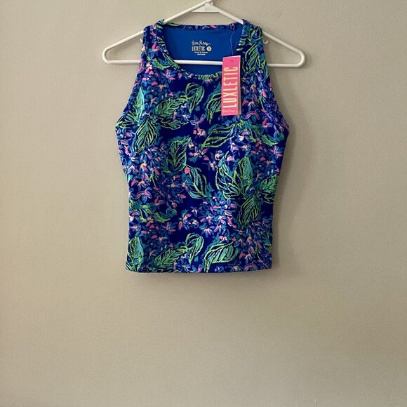 Lilly Pulitzer UPF 50+ Luxletic Vanti Bra Tank Top NWT - Picture 3 of 5
